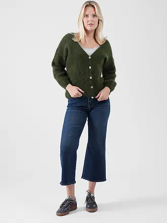 AMERICAN DREAMS | Cardigan CORNELIA | dunkelgrün